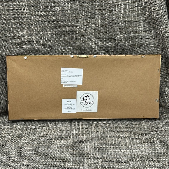 Rustic Brown and White Kitchen Wall Sign - Picture 2 of 13